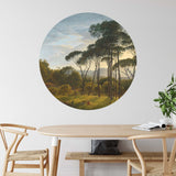 Italian Landscape with Umbrella Pines