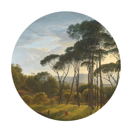 Italian Landscape with Umbrella Pines