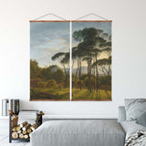 Italian Landscape with Umbrella Pines