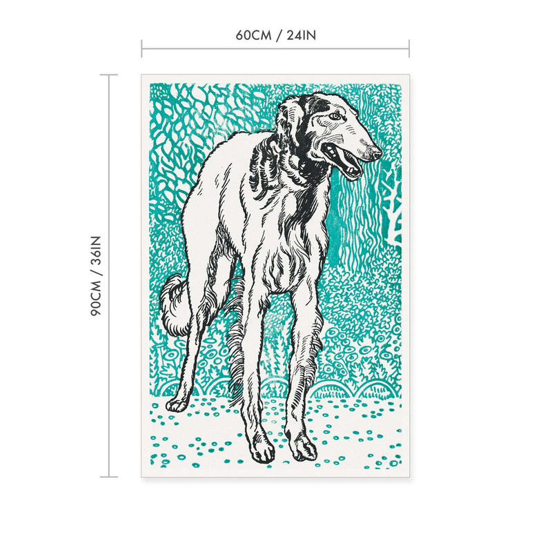 Greyhound II Vintage Print by Moriz Jung