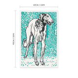 Greyhound II Vintage Print by Moriz Jung