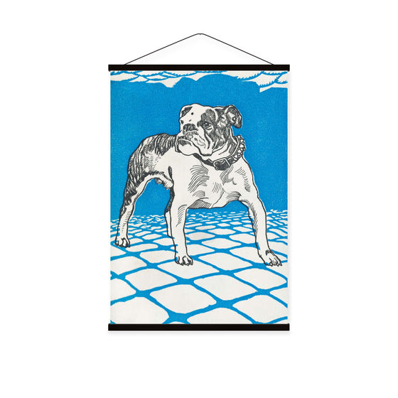 Bulldog Vintage Print by Moriz Jung