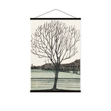 Bald Tree Vintage Print by Julie de Graag