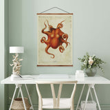 Octopus Vintage Print