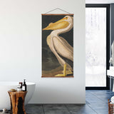 American White Pelican Vintage Print