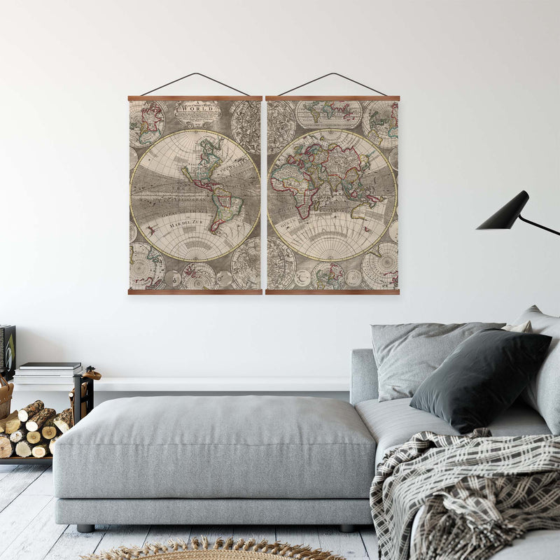 Globus Vintage Map