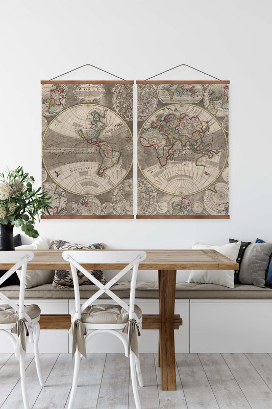 Globus Vintage Map