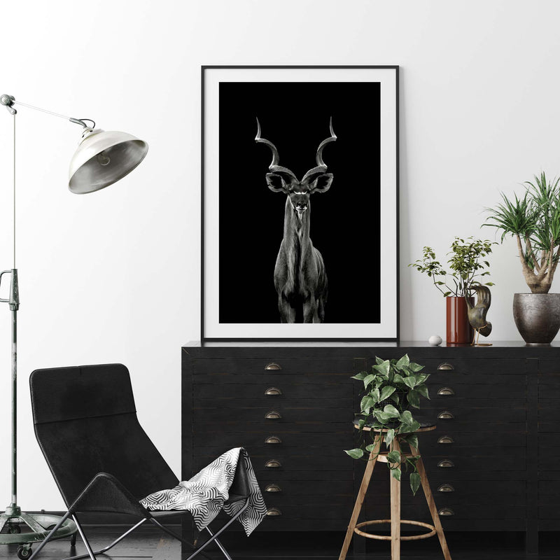 Greater Kudu by Hannes Bertsch