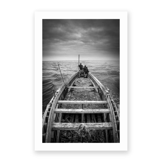 Fishermen / Ropes And Boats by Hosein Riahi